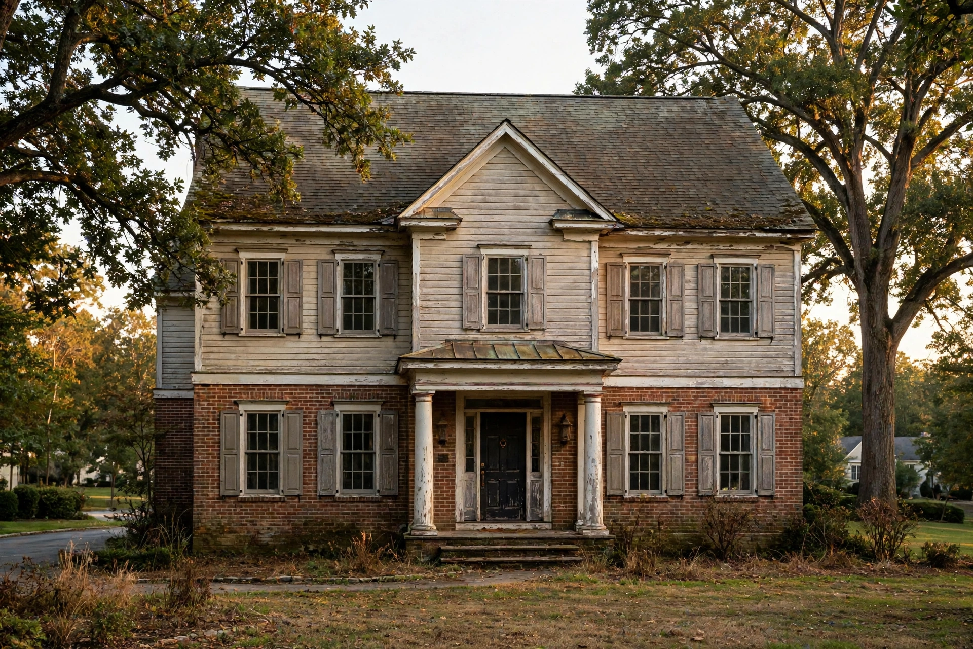 Before photo,  Whole House Painting in Somerset, by Bowie Painting Company